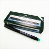 Faber-Castell ปากกาเขียนแผ่นใส ลบไม่ได้ S (0.4) <1/10> สีดำ